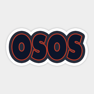 Chicago LYFE en Espanol - Osos! Sticker